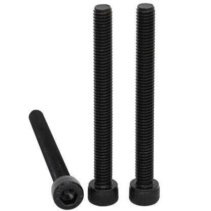 M3 M4 12.9 Grade Black Carbon Steel Allen Head Bolts - Full and Half Thread, Hexagon Socket Screws (DIN912)