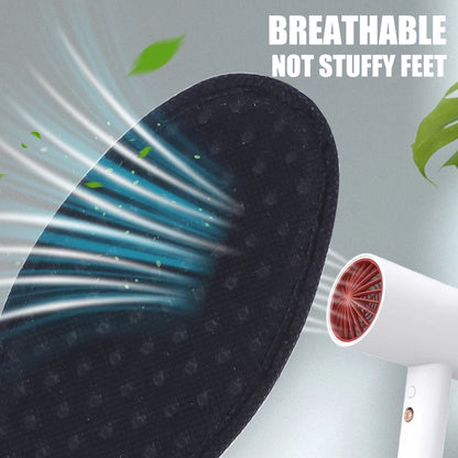 Revitalize Your Steps: Bamboo Charcoal Deodorant Insoles - Breathable, Sweat-Absorbent Shoe Pads for Men's Running Sports - Lightweight Inserts by Brioche