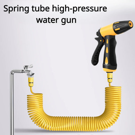 10-30 Meter Telescopic Water Pipe with High-Pressure Nozzle - Car Washing Tool Set, Extension Hose for Pressure Cleaner