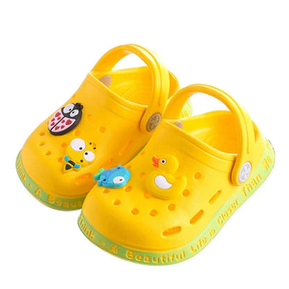 Summer Baby Sandals – Cartoon Mules for Girls and  Boys, Infant Garden Shoes, Children's Casual Footwear