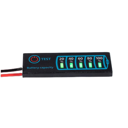 1S-8S 18650 Li-ion and Lipo Battery Level Indicator Tester - LCD Display Voltage Meter for 5-30V Lead Acid Capacity and Lithium Batteries