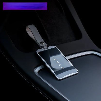 Aluminum Alloy Car Card Key Holder Protector for Tesla Model 3/Y – Full Cover Case, New Accessories