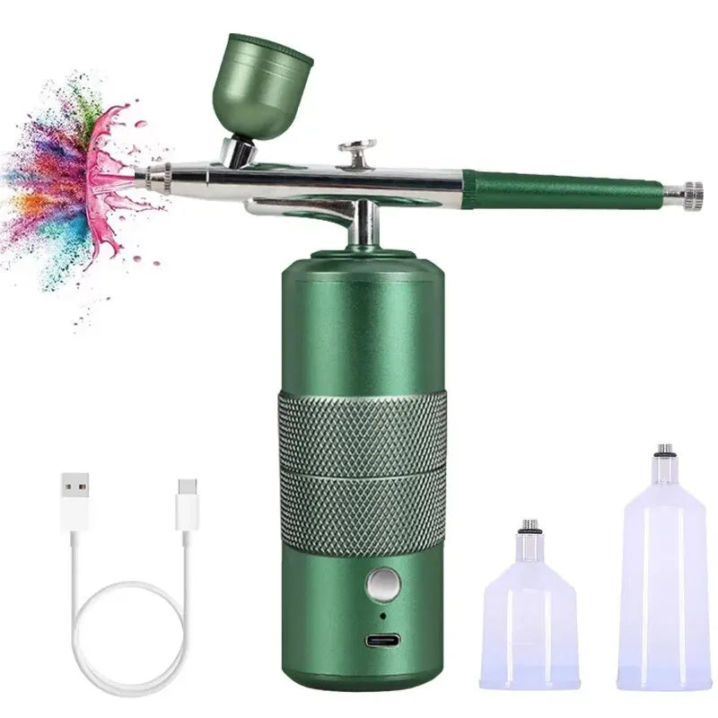 Professional Disinfectant Fogger Machine | Sanitizer Sprayer | Electrostatic ULV Atomizer | Cordless Handheld Nano Steam Gun