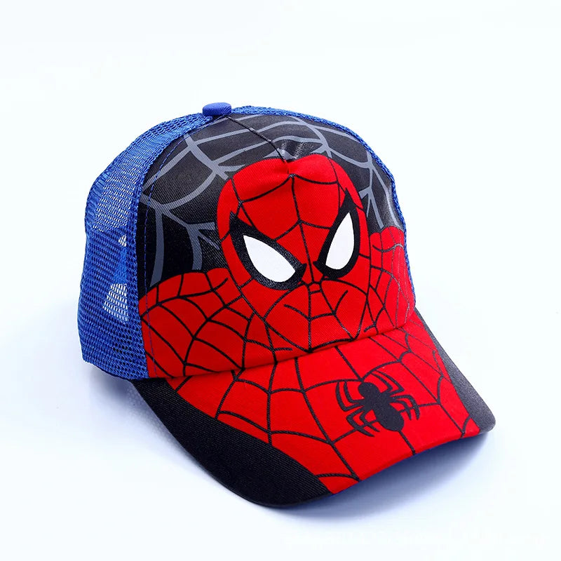 HotToys Spiderman Baseball Cap for Kids 3-7y - Superhero Sunhat, Cosplay Fashion Accessory, Boys and Girls Gift