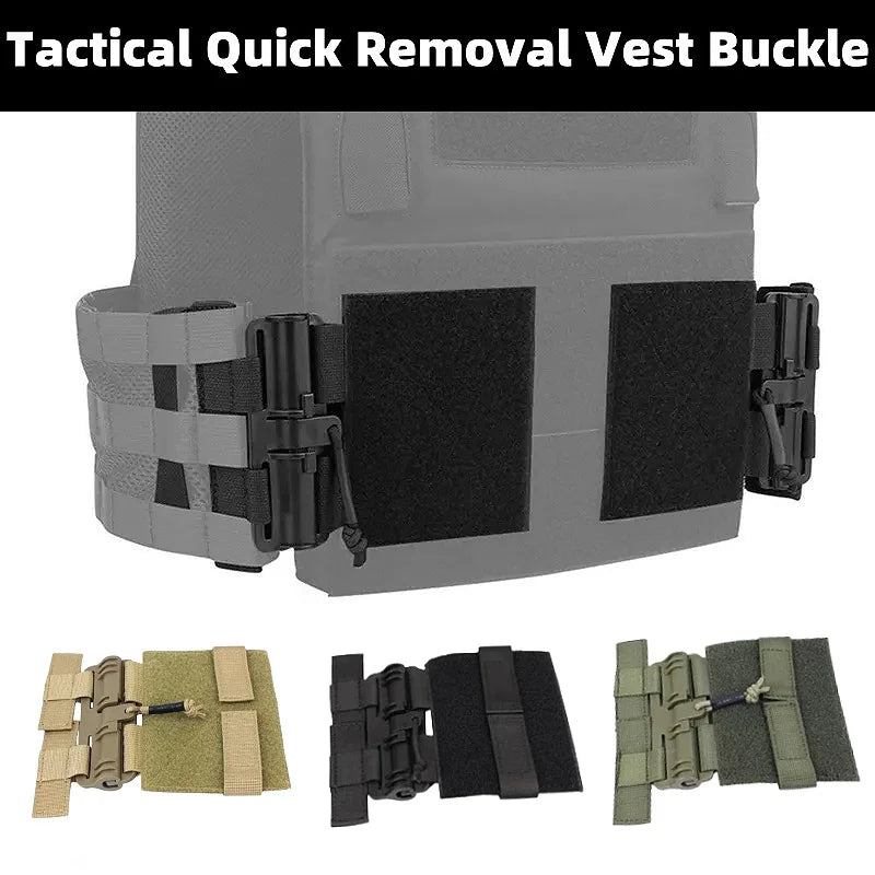 Quick Release Vest Buckle Kit - Durable System for JPC, CPC, NCP, XPC, 6094, 420 Vests, Vest Accessories