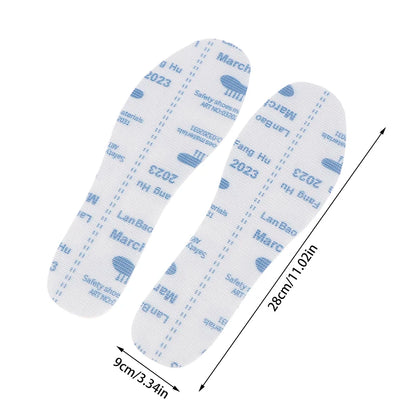 Anti-Puncture Damping Pads - Stab-Resistant Insole for Outdoor Safety Shoes, Soft and Anti-Piercing Protection