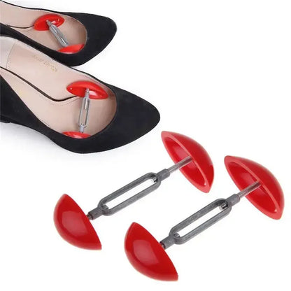 2PCS Adjustable Mini Shoe Stretchers - Width Extenders and Shapers for Men's and Women's Shoes, Mini Shoe Trees Rack