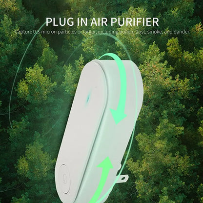 New Mini Air Purifier - Negative Ion Pet Deodorizer for Formaldehyde and Smoke Removal