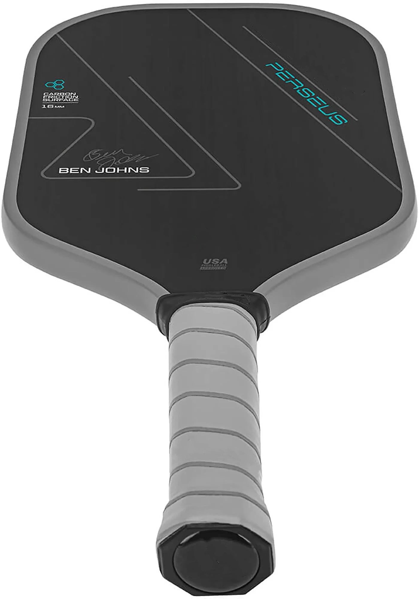 BEN JOHNS T700 Carbon Fiber Pickleball Paddle - Carbon Friction Surface with 16mm Polymer Honeycomb Core for Enhanced Power, Spin, and Control