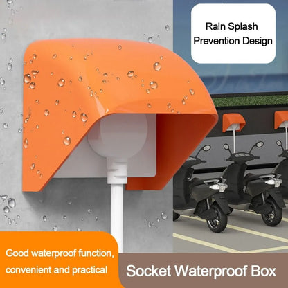 86 Type Outdoor Socket Waterproof Box: Electric Plug Rainproof Cover for Charging Pile, Socket, and Switch Protection