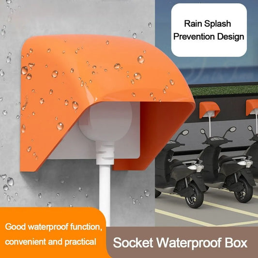 86 Type Outdoor Socket Waterproof Box: Electric Plug Rainproof Cover for Charging Pile, Socket, and Switch Protection