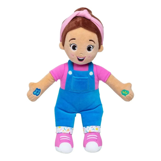 Ms. Rachel Speak and Sing Doll - 30cm Tall Interactive Plush Toy for Toddlers, Suitable for Boys and Girls Ages 6 Months to 3+ Years