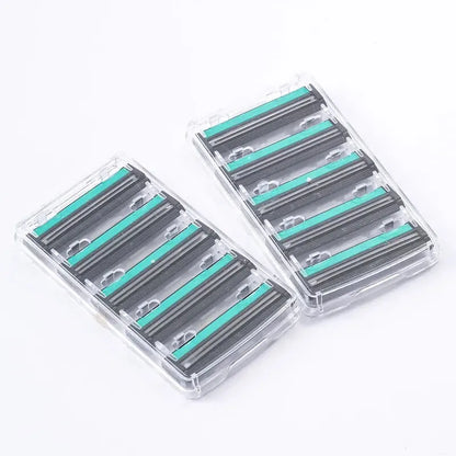 Premium Double Edge Razor Blades - 20 Replaceable Heads for Smooth, Precise Shaving | Compatible with Old-School Manual Razors