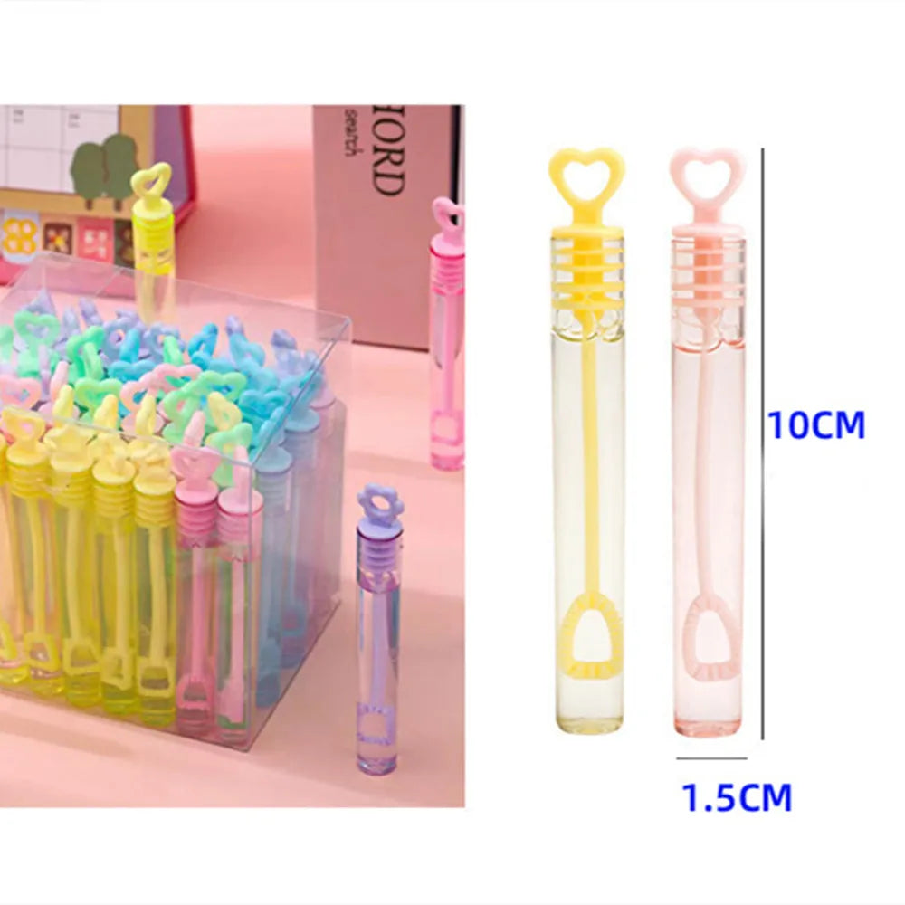 10-30PC Mini Cute Bubble Empty Tube Toy - Kids Birthday Party Favors, School Gifts, Wedding Guests Souvenirs, Pinata Rewards