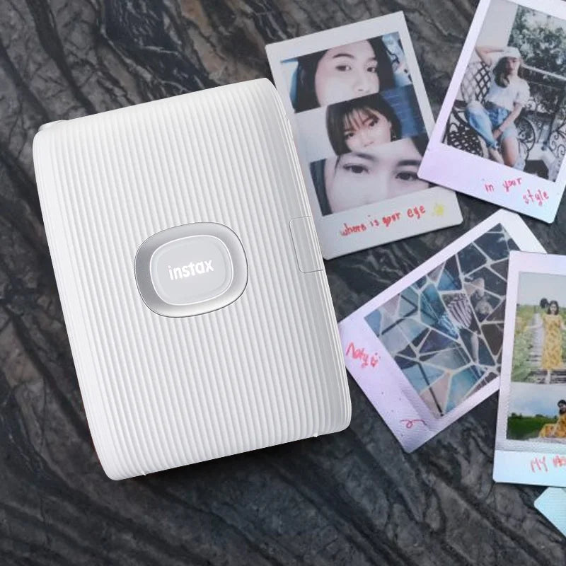 Original Fujifilm Instax Mini Link 2 Printer | Instax Photo Camera Printers | Optional 20/40 Sheet Instax Mini White Film