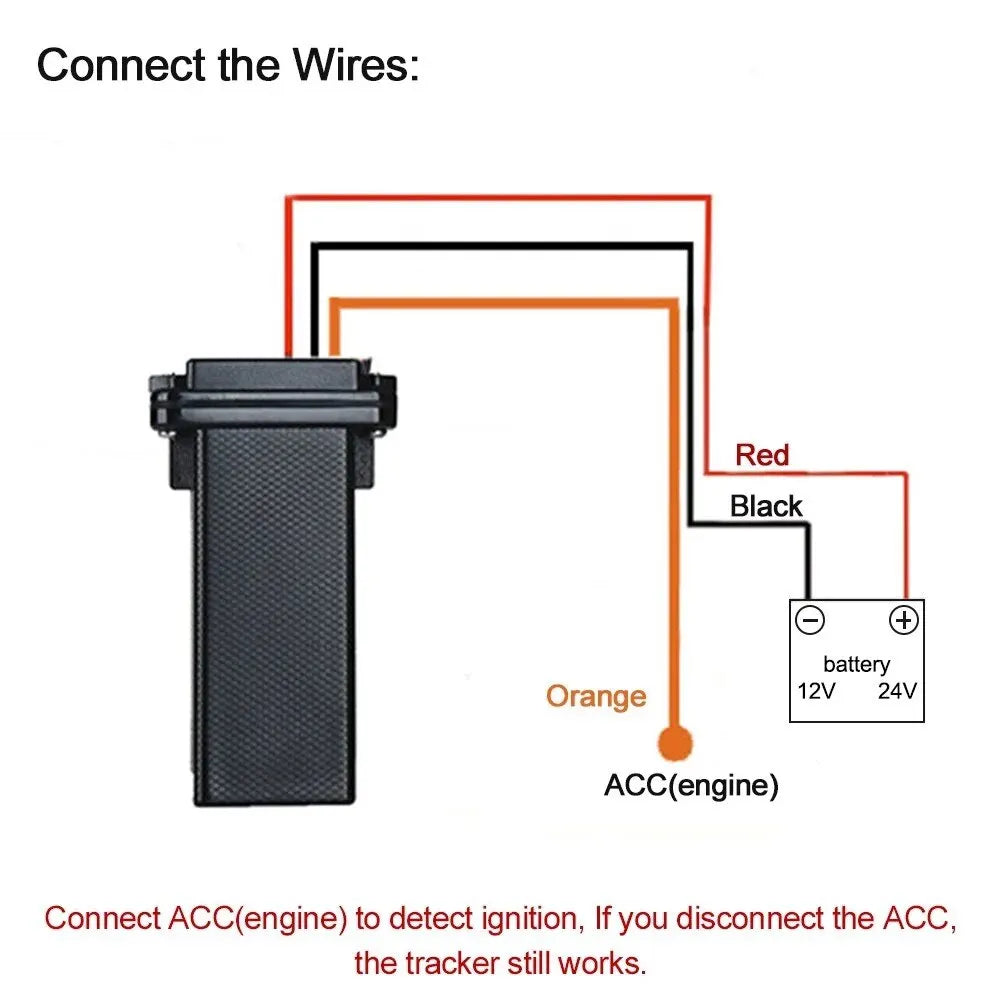 Waterproof Car GPS Locator: Anti-Theft Tracker Universal - Secure Your Vehicle with GPS Tracking