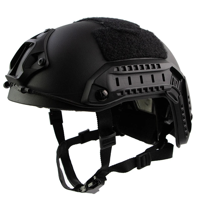 FAST Helmet Airsoft MH - Thickened ABS MH Helmet for Outdoor PJ Air Gun Shooting & CS Protective Equipment