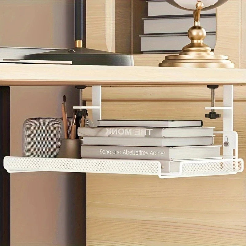 Steel Under Desk Cable Management Tray: No-Drill Organizers for Efficient Wire Management