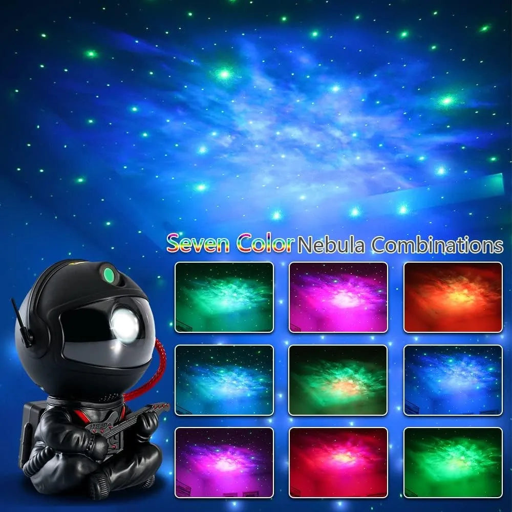 Astronaut Galaxy Projector Night Light – Starry Sky LED Lamp with Remote Control, USB Bedroom Decoration, Perfect Child Birthday Gift