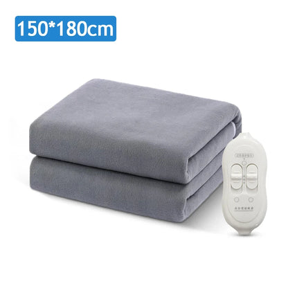 220V Electric Heating Blanket - Intelligent Thermostat Control, Thick Security Warmth, Body-Warming Electric Mattress