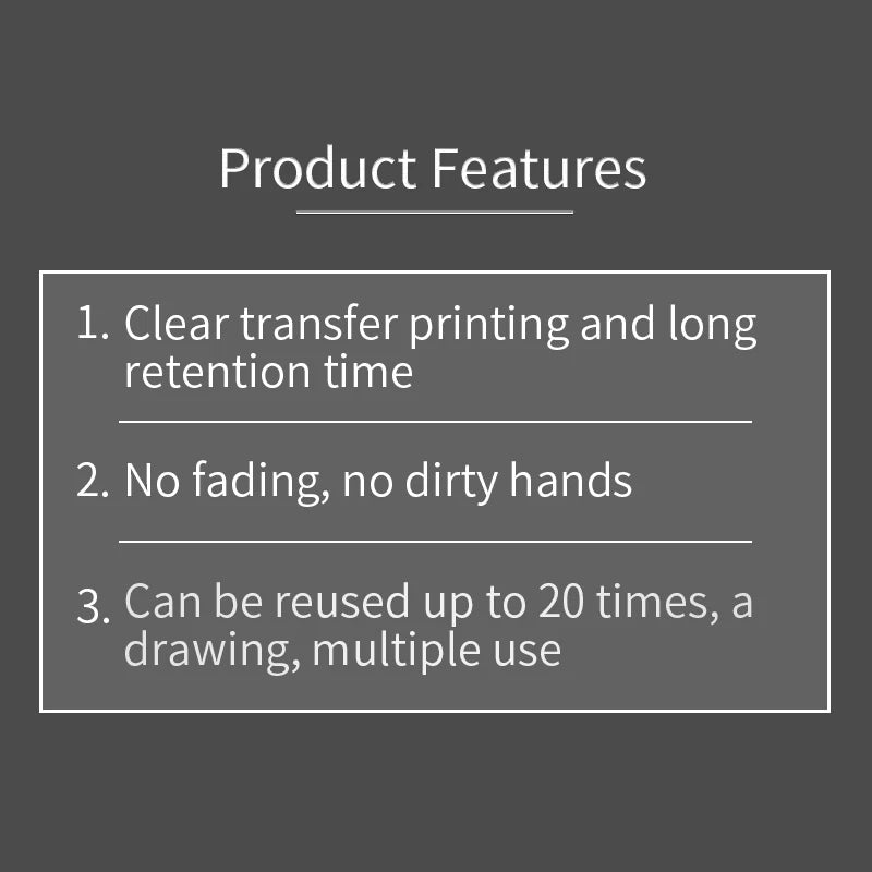 DMTATTOO Spirit Tattoo Transfer Paper - 100pcs, A4 Size, Thermal Copier Stencil Paper for Tattooists