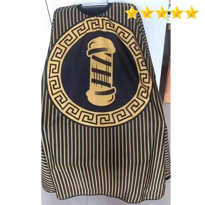 Hairdressing Apron for Salon - Professional Barber Cape for Hair Cutting and Dyeing, Styling Gown