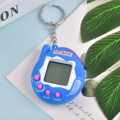 Transparent Electronic Tamagotchi Pet - 168 Pets in One, Virtual Cyber Digital Toy, Nostalgic Pixel Fun Play