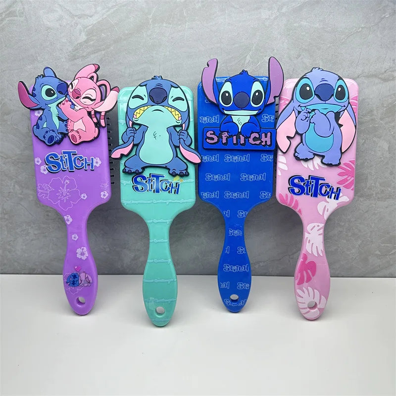 Miniso Disney Lilo and Stitch Air Cushion Comb - Cartoon Stitch Series, Massage Comb for Children and Students