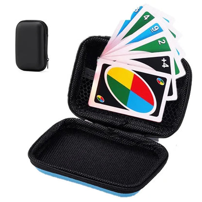 UNO Storage Box for Card Games - Multicolor Card Sleeves and Protector for Poker, Tarot, and Three Kingdoms, Perfect Boy's Birthday Gift"