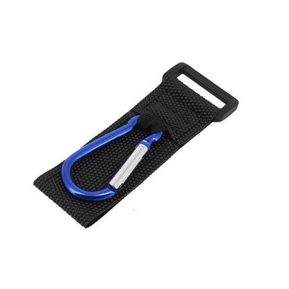 1pcs Aluminum Alloy Carabiner with Lock - Multi-function Strong Magic Stick Stroller Hook for Bicycle Universal Use