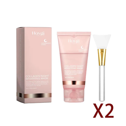 75ml Collagen Peel-Off Mask - Firming, Deep Cleansing Night Mask for Daily Face Skincare and Skin Peeling