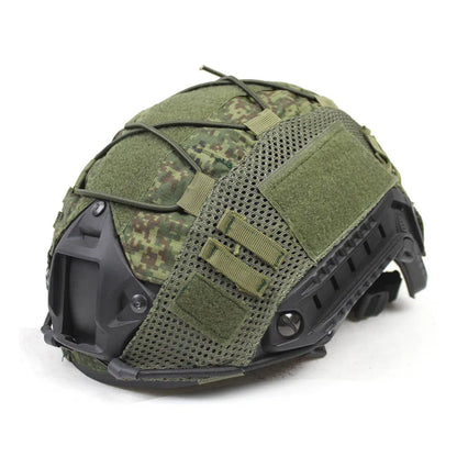 1pc FAST Helmet Cover - Airsoft Paintball Cover for Fast MH PJ BJ Helmets, Cycling Net Accessories