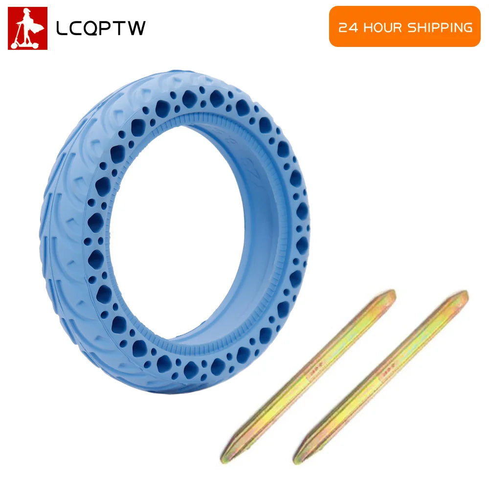 8.5 Inch Electric Scooter Honeycomb Shock Absorber Damping Tire - Durable Rubber Solid Tire for Xiaomi Mijia M365 Pro