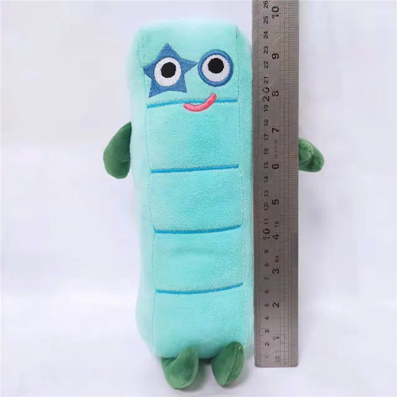 10pcs Cartoon Number Plush Doll Set - Educational Stuffed Toys for Early Childhood Learning - Kids' Gift