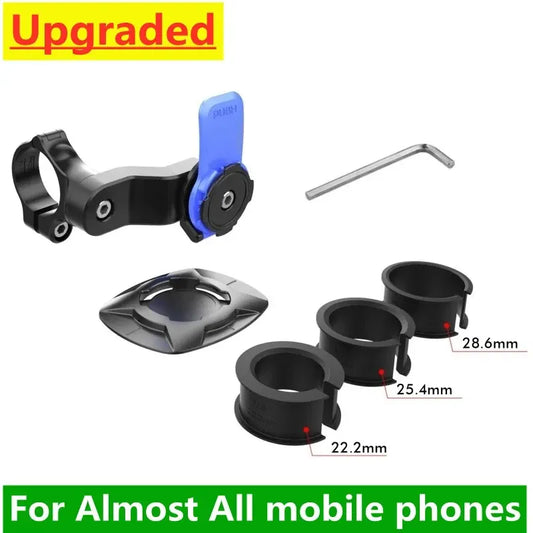 New Motorcycle Bike Phone Holder – Non-Slip Mobile Mount for iPhone, Xiaomi, MTB, Moto – Cycling Handlebar Bracket