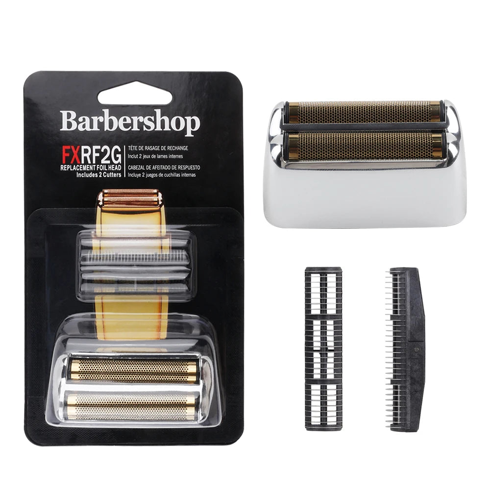 FXRF2 Professional Double Replacement Foil and Blade Set for BaByliss FXFS2 Cordless Barber Shaver