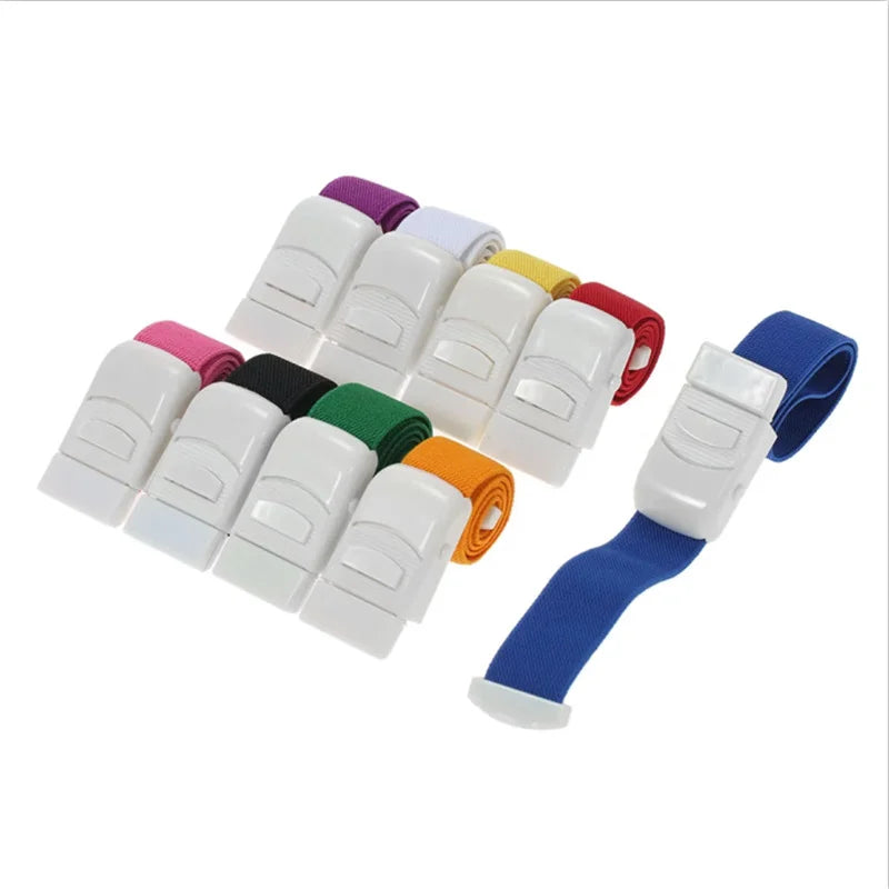 Colorful Medical Paramedic Tourniquet – Quick Release Buckle for Outdoor Sports, Emergency First Aid, Nurse & General Use