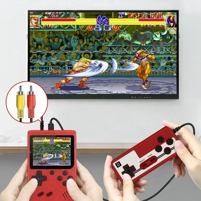 Retro Portable Mini Handheld Video Game Console - 8-Bit 3.0 Inch LCD, Built-in 500 Games, Kids' Gaming Player, Perfect Xmas Gift