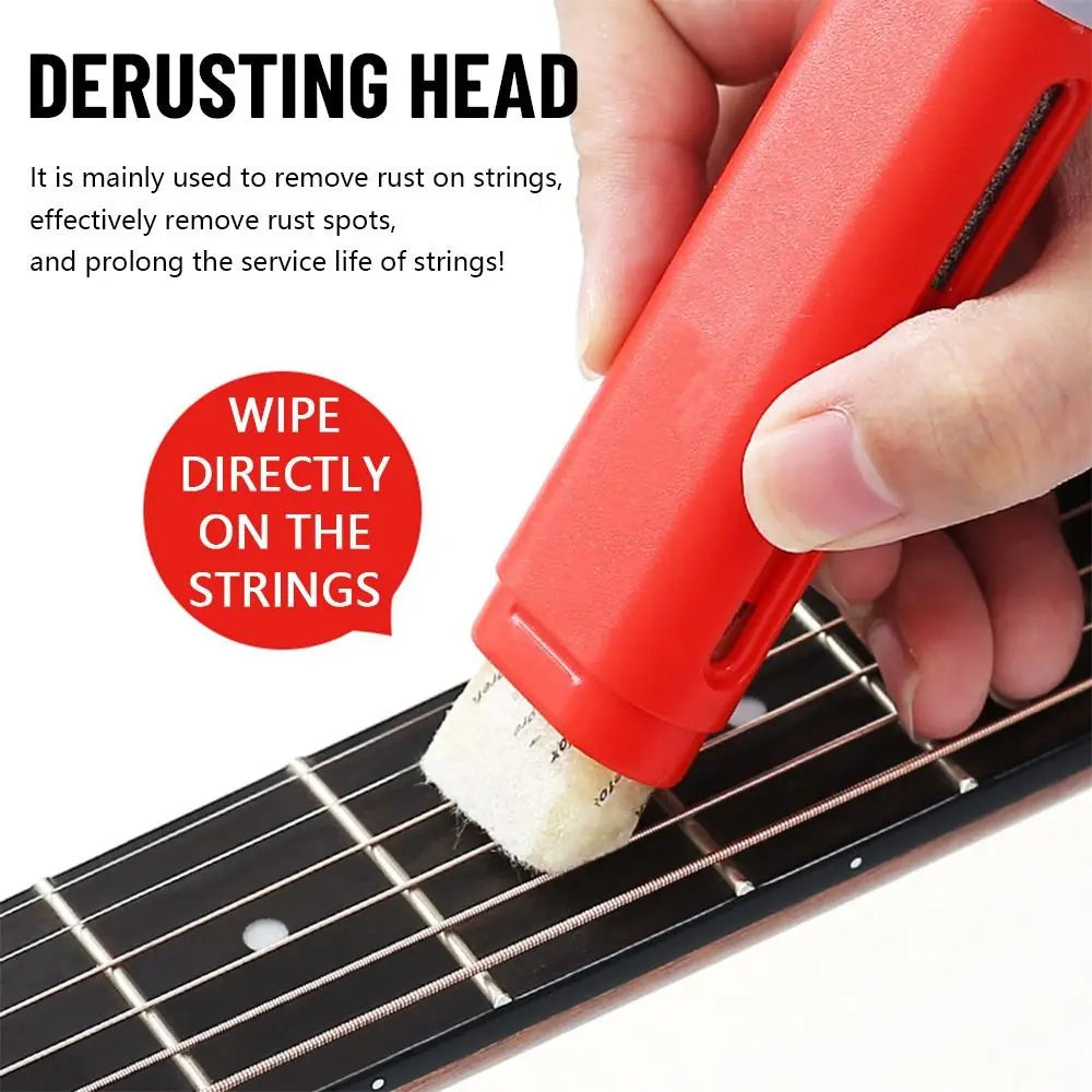 Guitar Strings Rust Prevention Pen : Anti-Rust Cleaner and Care Oil Eraser - Essential Guitar Accessory