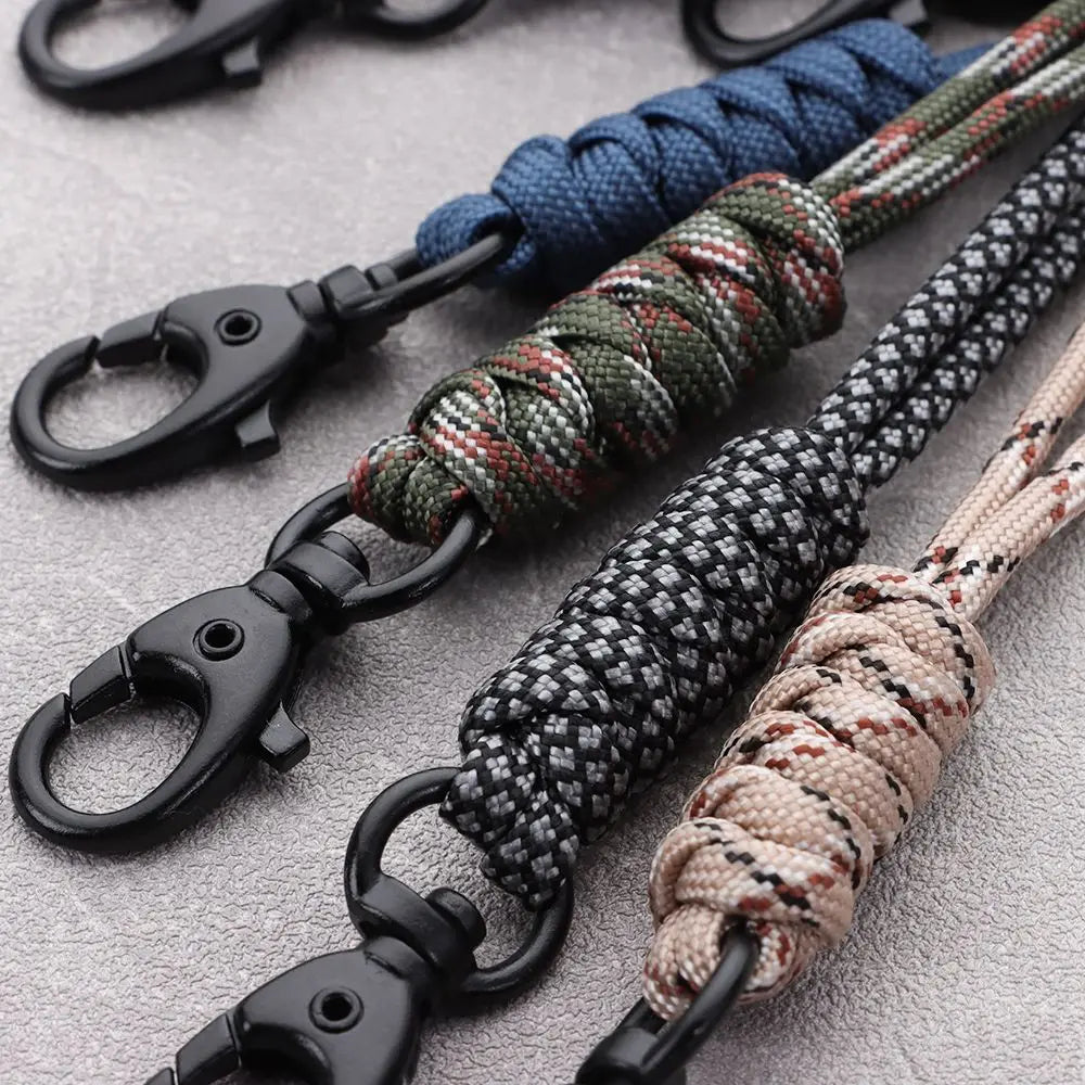 High Strength Nylon Lanyard with Rotatable Buckle - Mobile Phone Neck Straps Necklace Keychain - ID Card Rope Accessories (1PC)