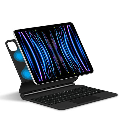 Magic Keyboard for iPad Pro 11/12.9, Air 4/5, iPad 10th Gen - Smart Cover Magnetic Case for iPad Pro 12.9 (3rd-6th Gen)