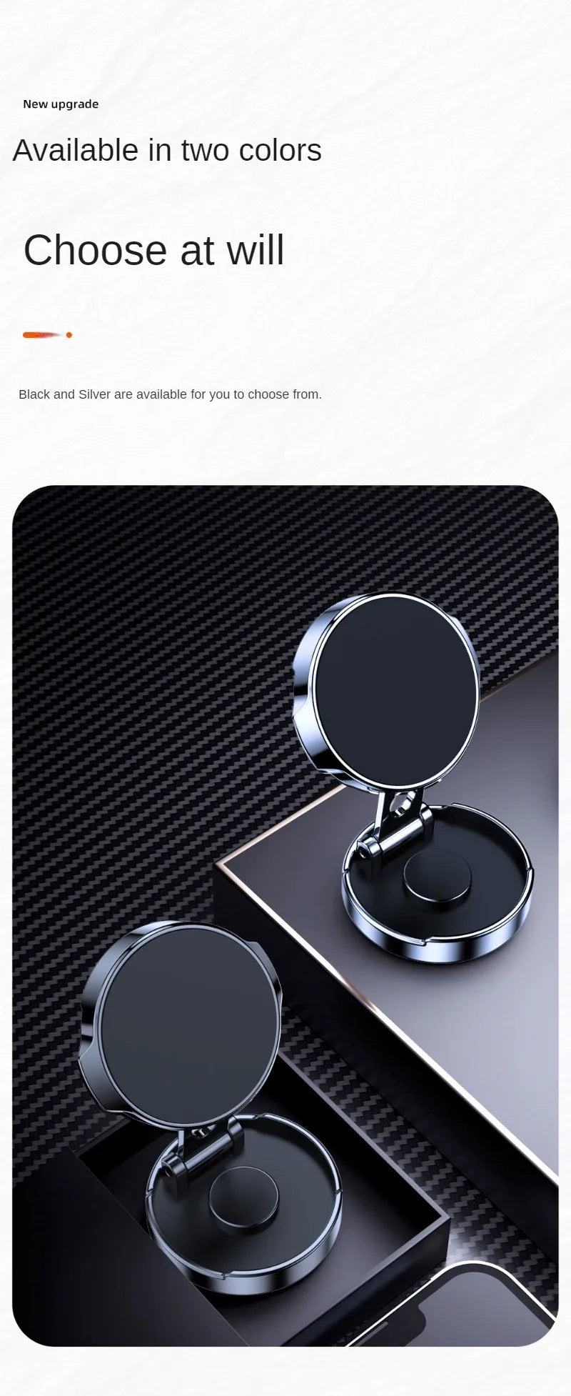 2024 Magnetic Car Phone Holder - Strong Magnet Smartphone Stand for GPS & Cell Support, Compatible with iPhone 14/13/12/X, Xiaomi, Samsung, LG