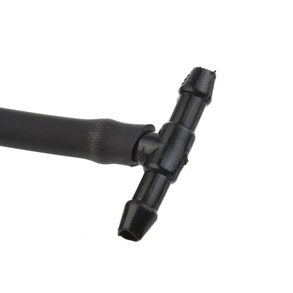 Universal Car Windshield Washer Hose Kit: T-Piece Tube Pipe Splitter Connector with Nozzle Hose Tube Connector