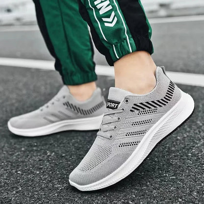 2024 Men's Casual Slip-On Fashion Sneakers - Breathable Running, Walking, Training and Tennis Shoes