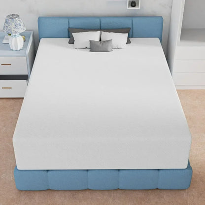 Certipur-US Certified Queen Gel Memory Foam Mattress - Cooling, Pressure Relieving Comfort