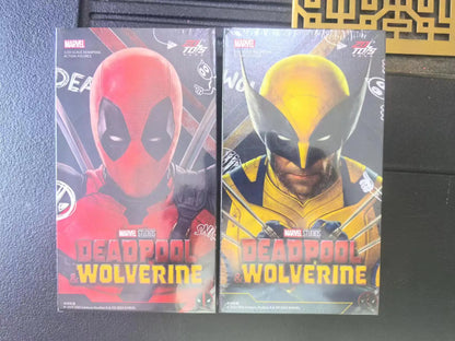 ZD Original X-Men Deadpool and Wolverine PVC Articulated Figure - Collectible Model Toy