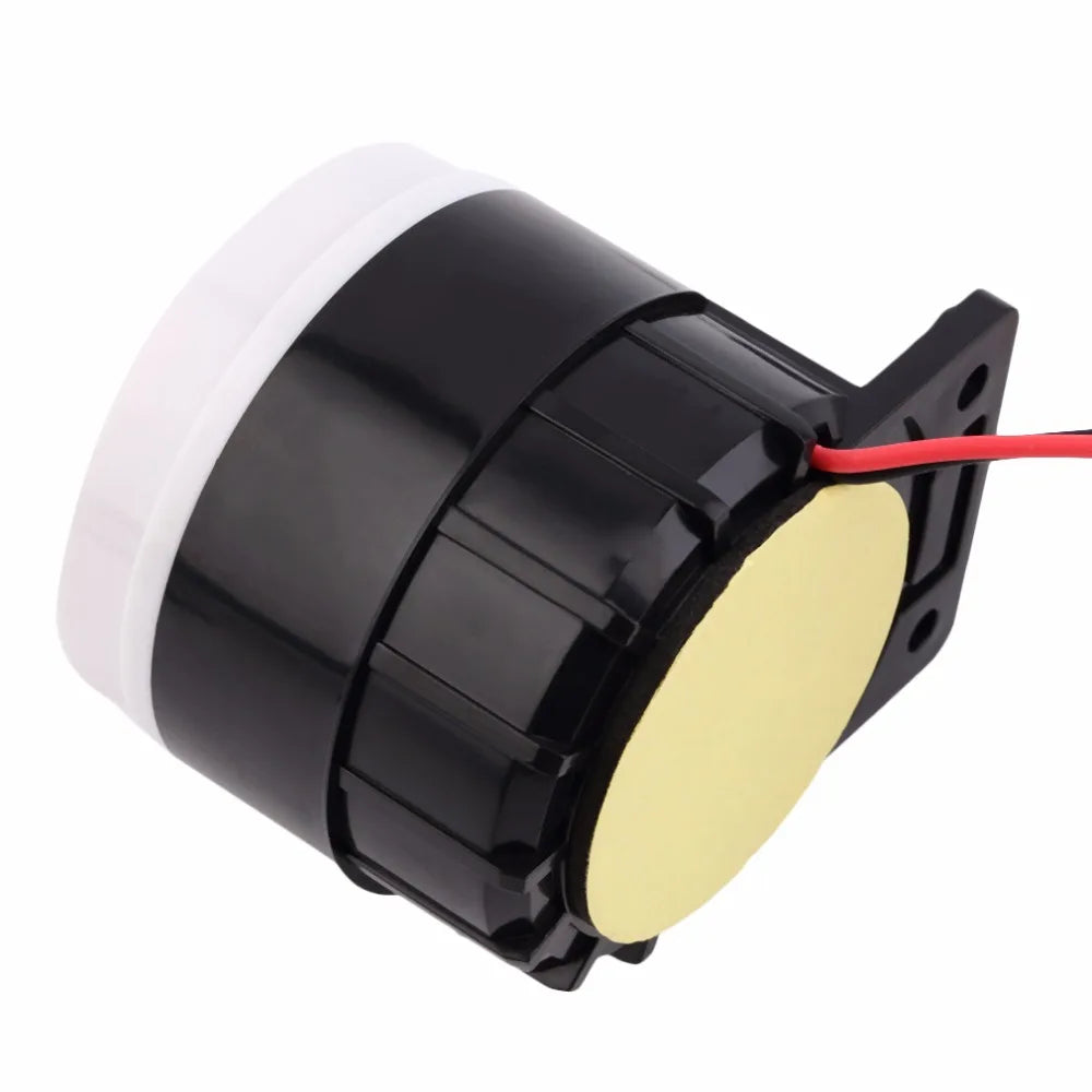 WOFEA 130dB Wired Mini Sound Alarm Siren Horn: Compatible with DC5V, 9V, 12V Alarm Systems