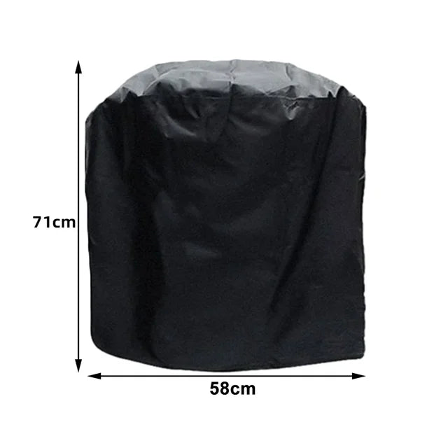 Heavy Duty Waterproof BBQ Grill Cover - Anti-Dust, Rain Protective Outdoor Barbecue Cover for Weber and Charbroil