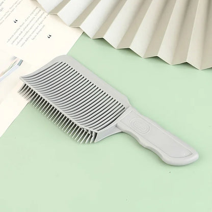 Professional Hair Clipper Comb - Men's Flat Headed Comb for Mixing and Cutting, Ideal for Salon Styling