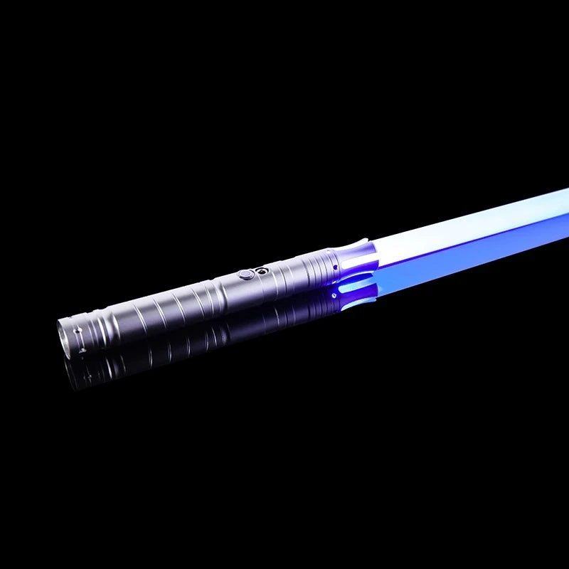 RGB Metal Lightsaber Toy - Laser Sword with Light and Sound Effects, Durable Kpop Lightstick for Play and Display